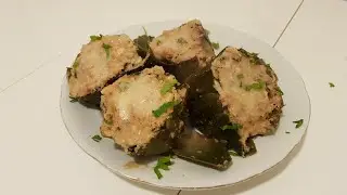Carciofi ripieni , ricetta light