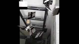 WELDING WORKS FIRE EXIT LADDER
