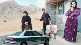 The evil grandmother was finally arrested by the police.