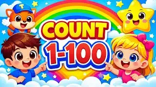 Learn Numbers 1 to 100 for Kids | Counting Song | Preschool & Toddlers | TinyToons TV