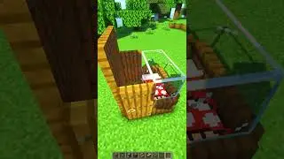 Minecraft Tiny House😱 #shorts #minecraft