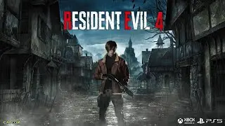 Resident Evil 4 Remake - Tittle screen menu Concept