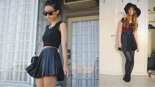 Spectacular H&M Pleated Leather Skirt To Improve Your Performance