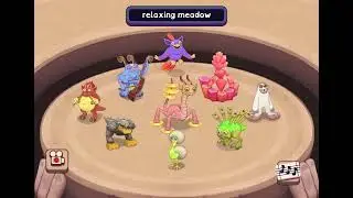 Relaxing meadow wave 2