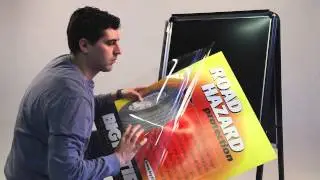 Easy Change, Snap Open A-Frame - Product Demonstration