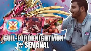 Guilmon-Lordknightmon Deck Digimon TCG - 1º Lugar Semanal BH