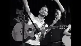 Melanie Lowe and Jason Lowe performing 
