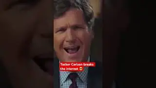 Tucker BREAKS The internet with New Twitter Show 😎 #shorts #viral #news #politics