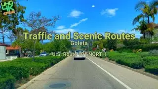 Goleta / U.S. Route 101 NORTH / Trader Joe&rsquo;s COSTCO (4K 16:9)