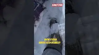 Уборка снега #kanotorn #уборкаснега #снежнаябуря2026