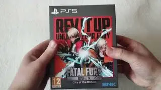 Fatal Fury: City of the Wolves - Edycja Deluxe na Playstation5 , rozpakowanie prezentacja zawartosći