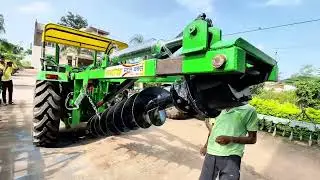 Post Hole digger and pole erector / Johne Deere Tractor 🚜 Ashok Metal Works Vidisha Mp 
