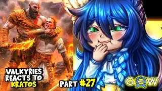 Реакция валькирий на Кратоса, часть 27 || God of War - Gacha React