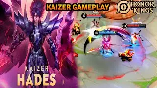 Honor of kings ( Kaizer Hades Skin ) Gameplay - Hok Global 2024