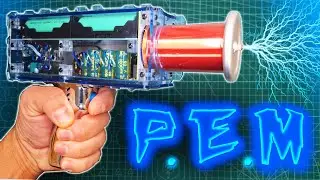 ⚡PISTOLA TESLA DE PULSOS E.M.⚡como hacer inventos & experimentos caseros DIY