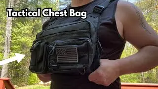 Outdoor #SportsChest Bag for Men, Running Vest #Tactical Pack, Water Resistant Lightweight #review