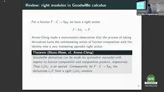 Dr. Connor Malin | Semiadditive geometry and classifications of Goodwillie towers