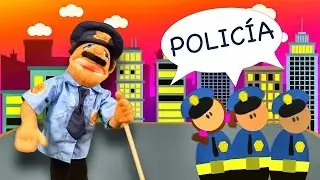 Quiero Ser Policía - Canciones Infantiles - Videos Educativos para Niños #