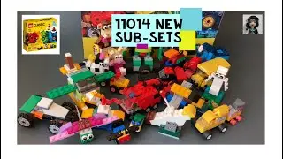 НОВЫЕ дополнительные наборы Lego Classic 11014 идеи, как построить