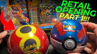 Retail Opening! - 2 Pok&eacute; Ball Tins + Mega Kangaskhan EX Box (Part 1)