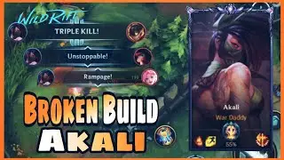 Akali So Broken with this Items Best(Build&runes) LOL-Wildrift