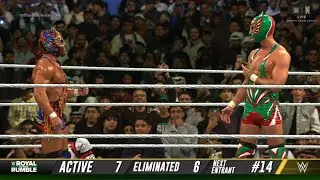 Chad Gable returns and attacks the Great American? - Royal Rumble 2026 - WWE in Spanish