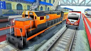 Euro Train Racing 3D - Level 10 END