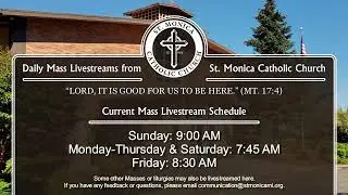 Friday Mass: Friday of the First Week in Ordinary Time