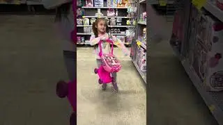 Cute Baby Girl Goes Toy Shopping Spree at Walmart! #walmart #toys #babyproducts #toys