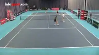 Tennis Tactics- Practice Drills for Doubles