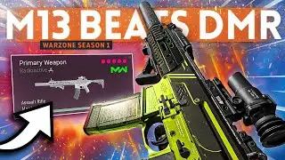 This POWERFUL M13 Class Setup BEATS THE DMR in Warzone! (Extra Flinch Effect)