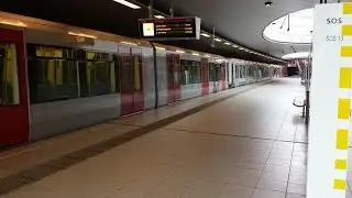 RET Metro 3*Type B (5350 & 5301 met R-net) vertrekt op Parkweg richting De Terp