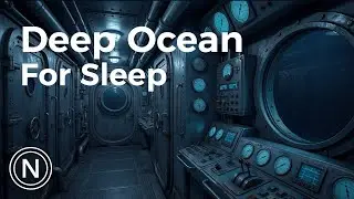 Submarine Interior Deep Ocean Dive to Fall Asleep Fast 10 Hours | 4K Sleep