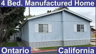 Mobile homes for sale in Ontario CA 4 Bed 2 Bath COUNTRY MEADOWS 1855 E Riverside Dr Ontario 91761