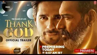 Thank God (Official Trailer) Ajay Devgn, Sidharth Malhotra, Rakulpreet | Indra Kumar #thankgod