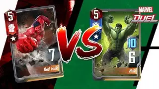 Red Hulk VS Hulk | Marvel Duel