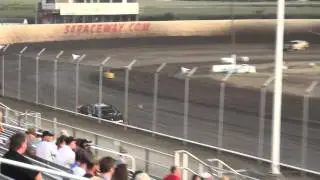 IMCA Northern Sport Mod Heats 34 Raceway 7/19/14