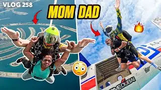FIRST SKYDIVE OF AAI & PAPPA FROM 13,000ft | VLOG 258