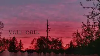 you can.
