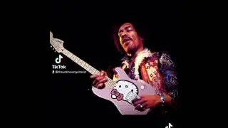 Jimi Hendrix Hello Kitty Stratocaster