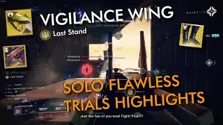 Blowing the Dust off of Vigilance Wing, Can it Still Hang? | Solo Flawless Trials Highlights