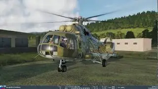 Работа над кампанией DCS World МИ-8мтв 