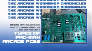 Pac-Man Arcade PCB Differences and Compatibility