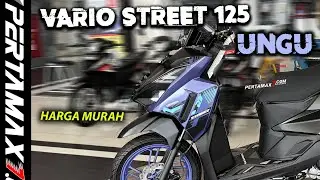 REVIEW Honda Vario Street 125 Terbaru 2026 Warna Ungu Hitam Black Purple Harga Jogja Murah eSAF?