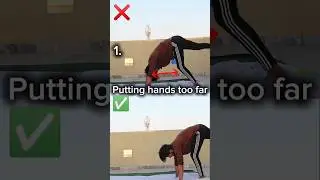 Front handspring tutorial | tips n trick's 🤸💯🔥. #flip #tutorial #short