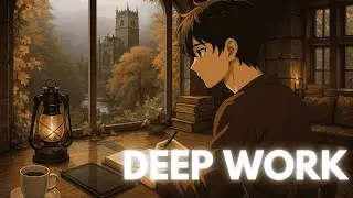 Contemplative Anime Study Mix | writing music | Soft Background Music for Deep Work