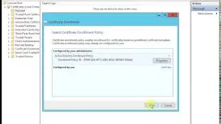 Requesting a certificate for Radius server - Windows Server 2012 R2