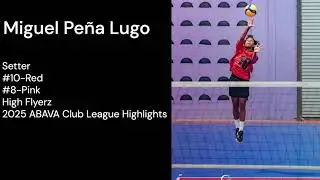 Miguel Pe&ntilde;a Lugo 2025 ABAVA Club League Highlights