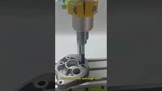 A magical tool for removing large and hard burrs. #machine #tools #veyerdeburring #cnc #drill #grind