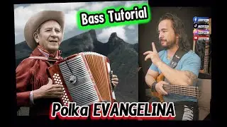 Como tocar Polka EVANGELINA || Antonio Tanguma (BASS TUTORIAL)